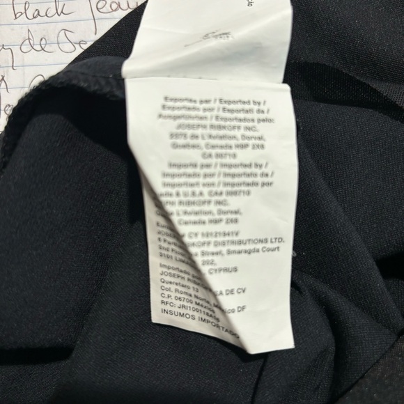 JOSEPH RIBKOFF SZ 8 Pull On Stretch Slim Line Unlined Classic Pants Trousers - Picture 10 of 10